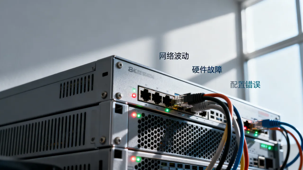 为什么服务器会异常，服务器异常是什么原因怎么解决？