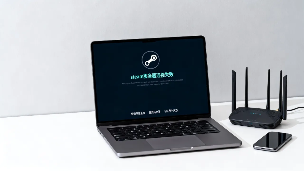 steam服务器连接失败为什么，怎么解决？