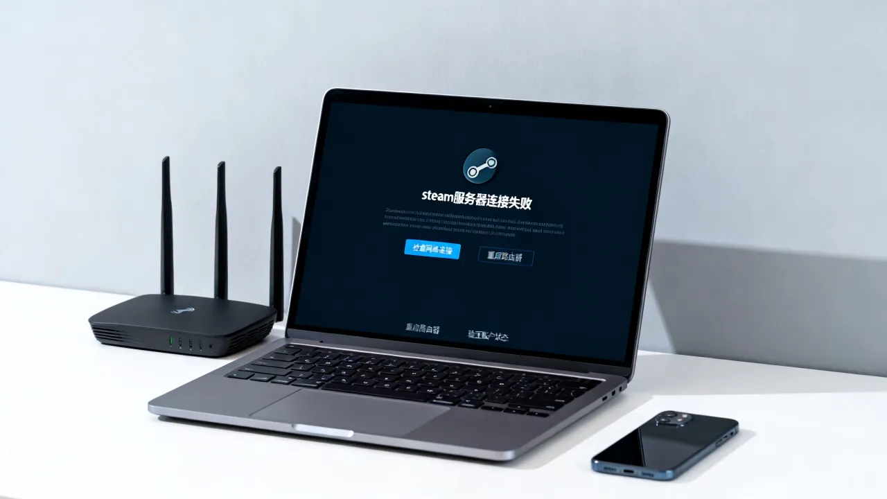steam服务器连接失败为什么，怎么解决？