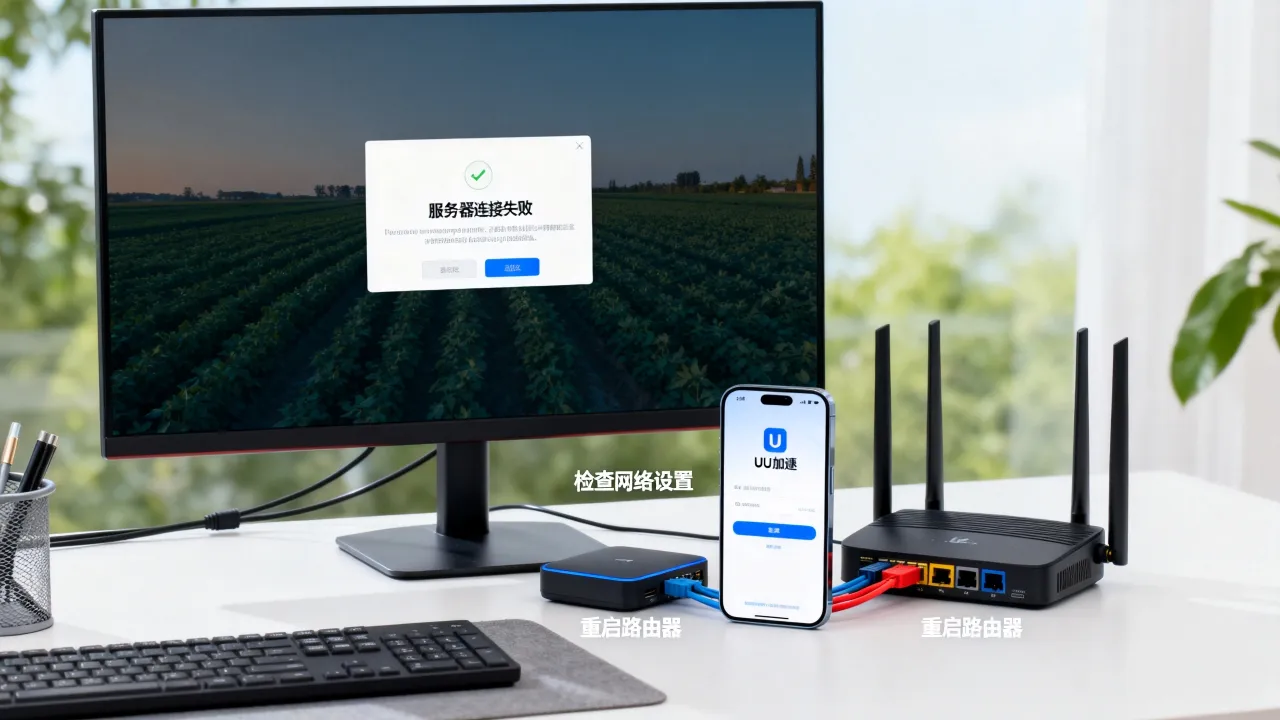 为什么uu加速器登陆服务器失败,怎么解决?
