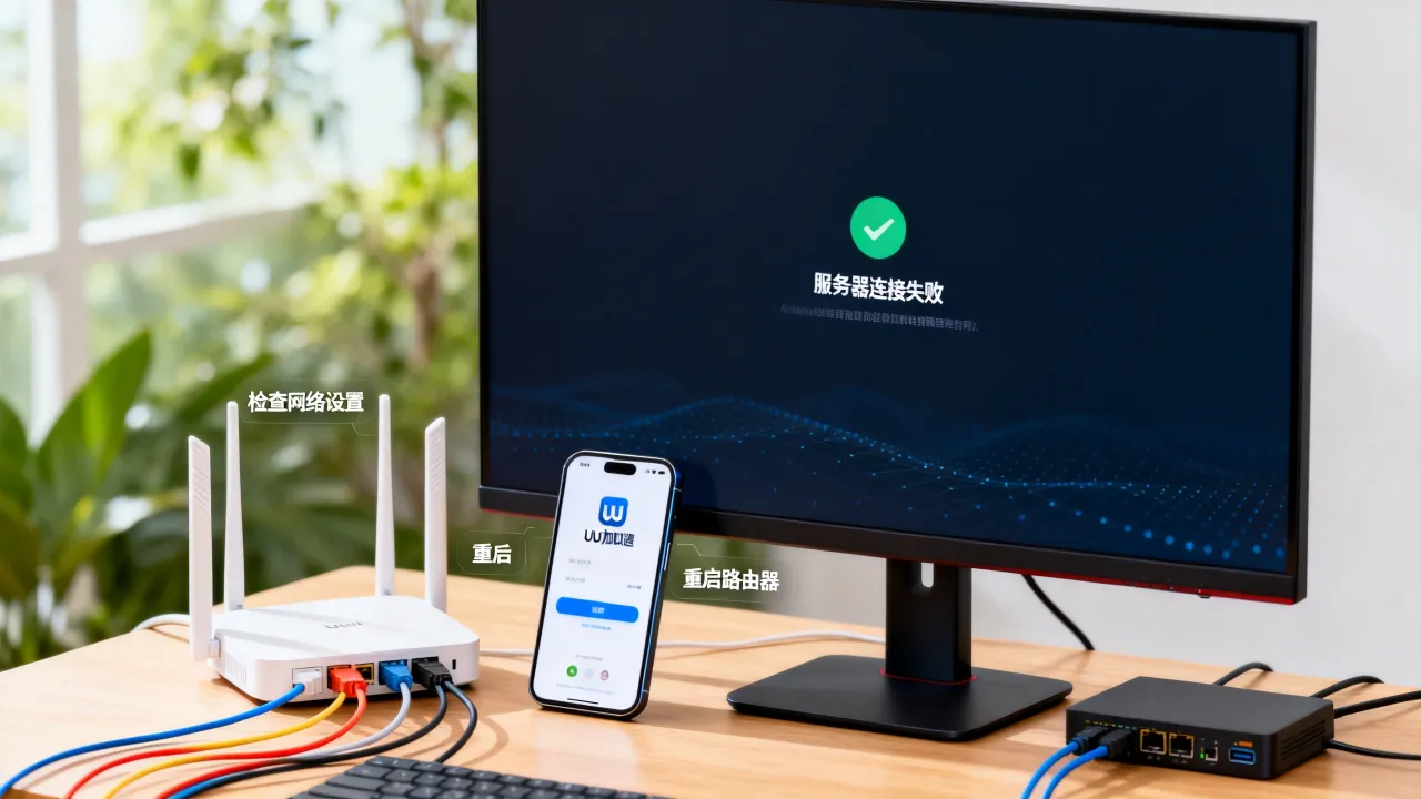 为什么uu加速器登陆服务器失败，怎么解决？
