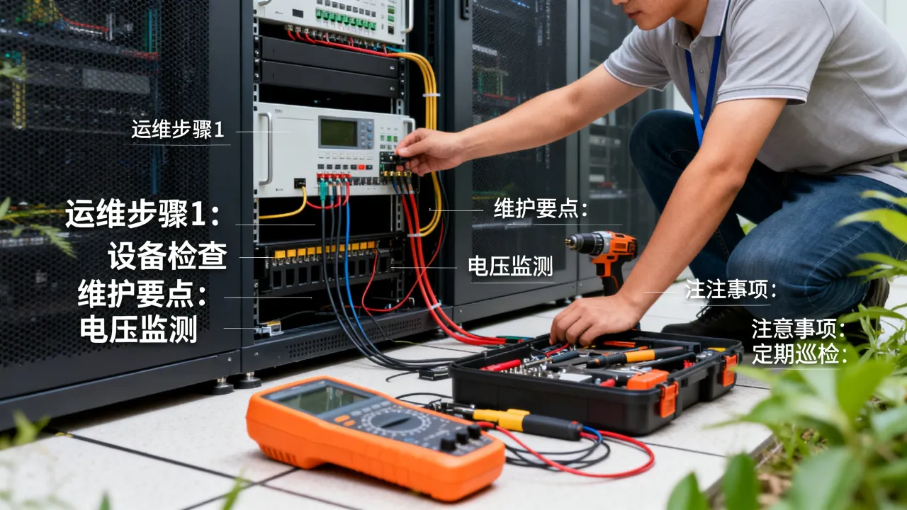 如何制定供电服务器运维方案，供电系统维护要点有哪些？