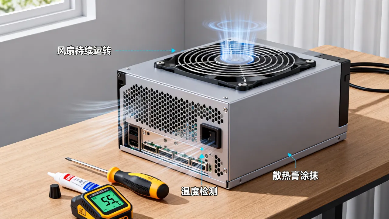 为什么服务器开机风扇一直转，服务器开机风扇声音大怎么解决