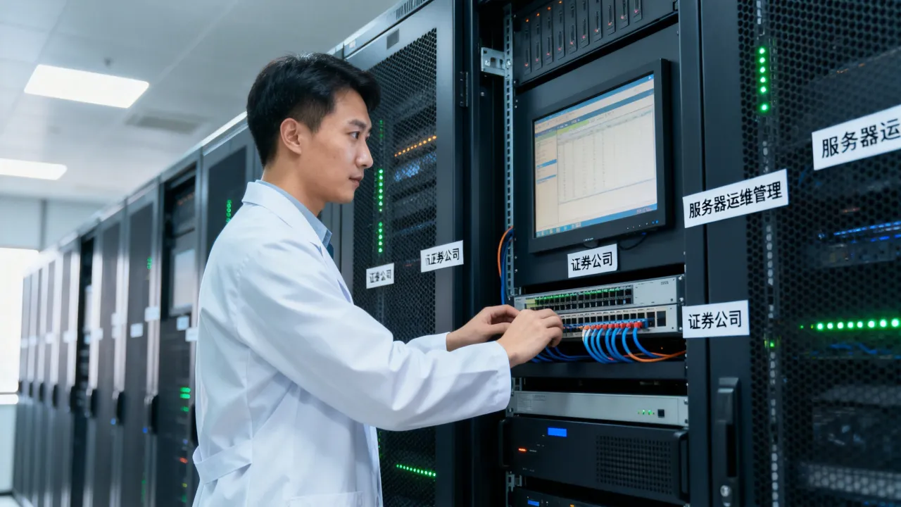 证券公司服务器运维是做什么的？服务器运维管理