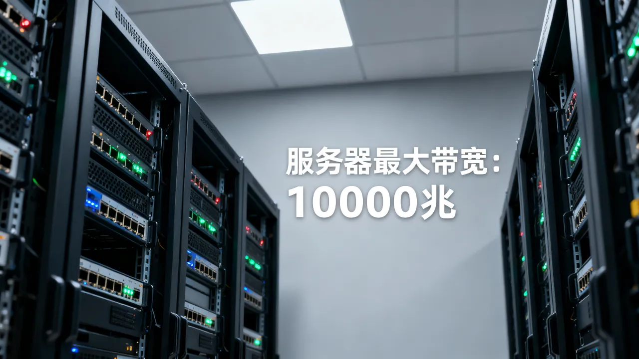 服务器最大网速是多少，服务器带宽最大多少兆