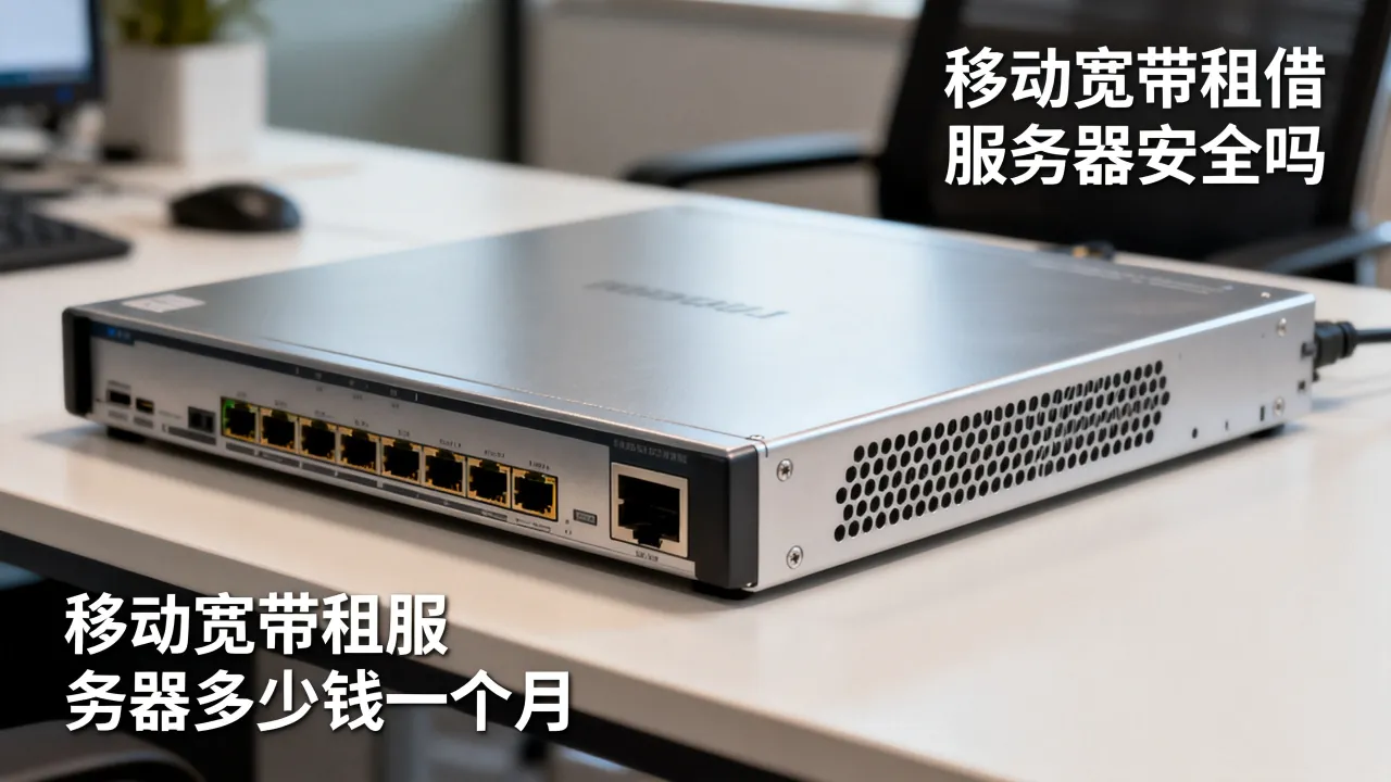 移动宽带租借服务器安全吗，移动宽带租服务器多少钱一个月？