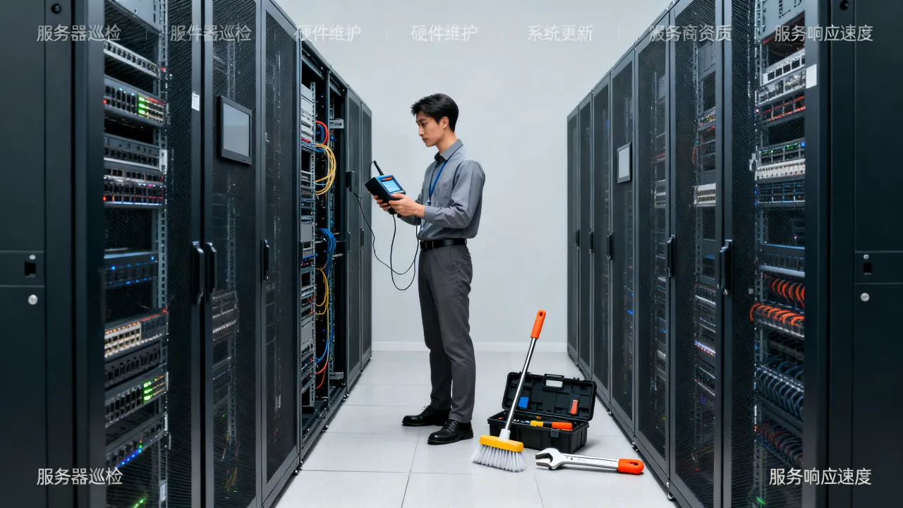 机房服务器维保需求包括哪些？，如何选择靠谱服务商？