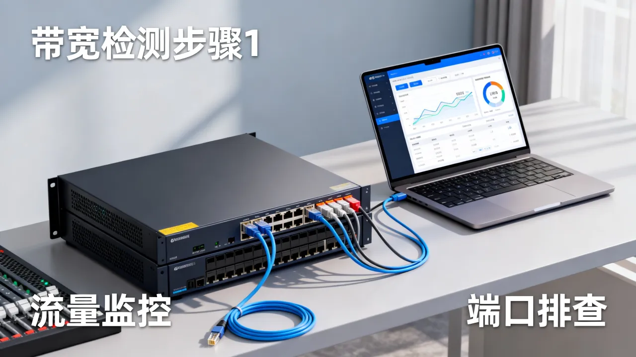 如何检查服务器宽带，服务器带宽跑满怎么排查？