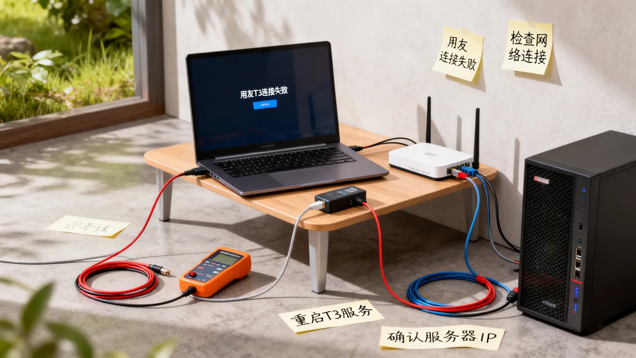 用友T3为什么连不上服务器，用友T3连不上服务器怎么解决