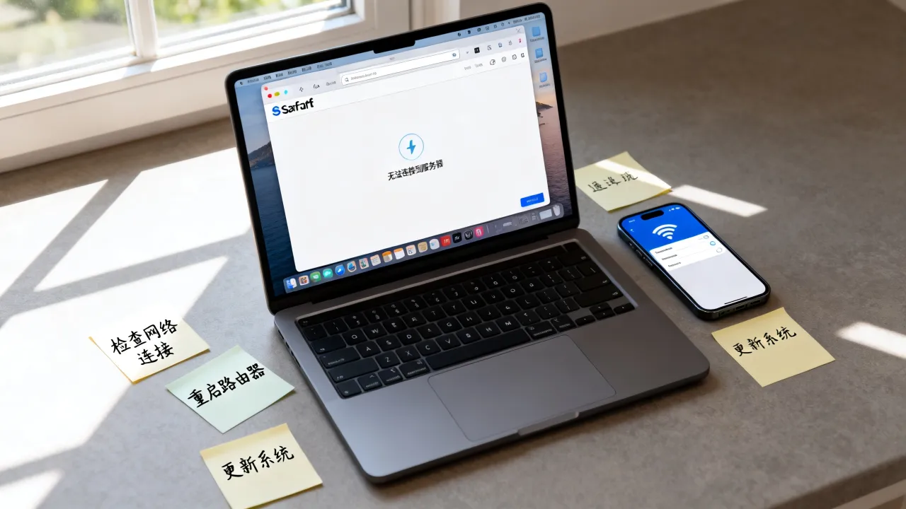 为什么找不到safari服务器，Safari无法连接怎么办？