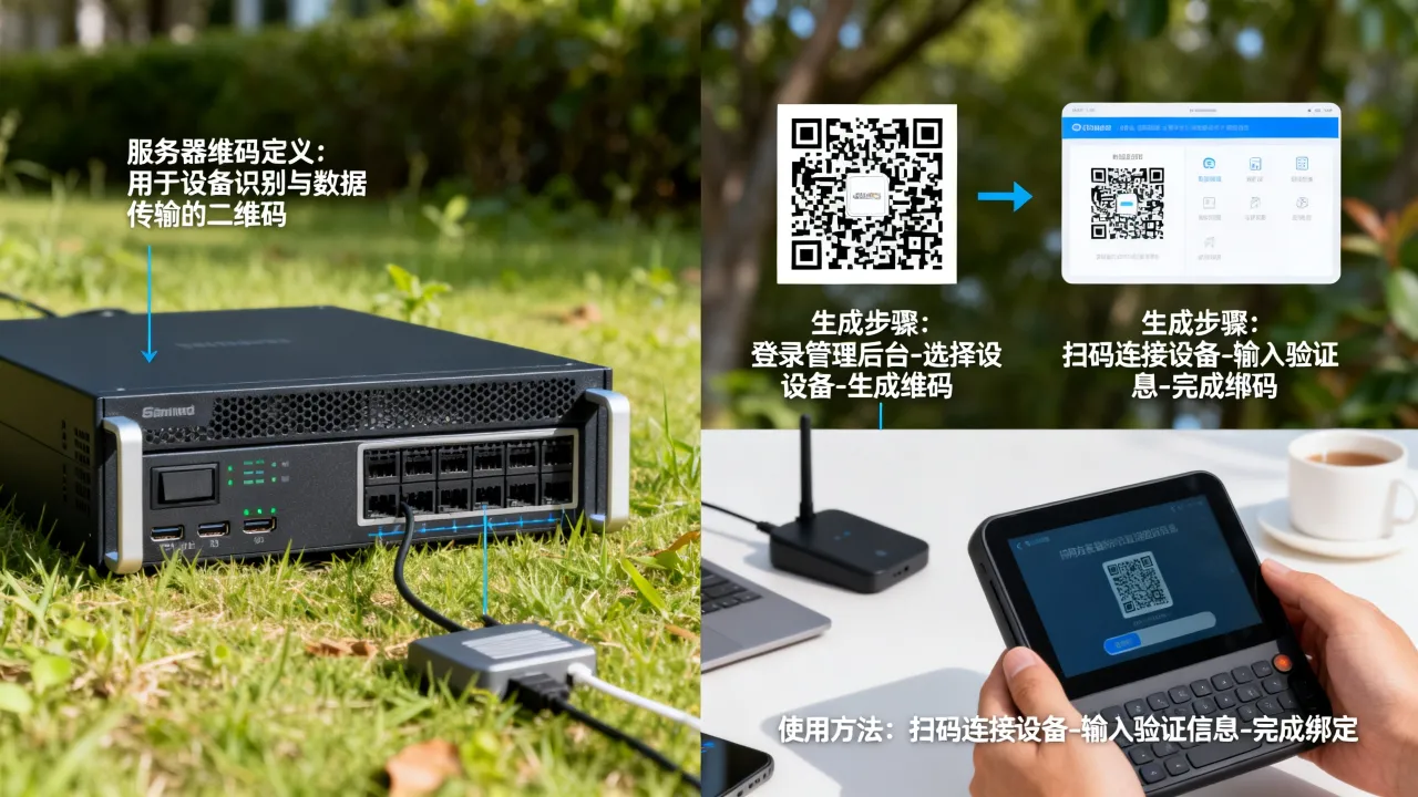 什么是服务器维码？服务器维码怎么生成与使用