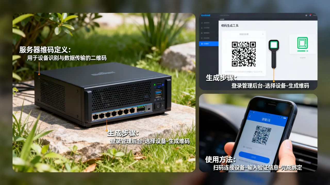 什么是服务器维码？服务器维码怎么生成与使用