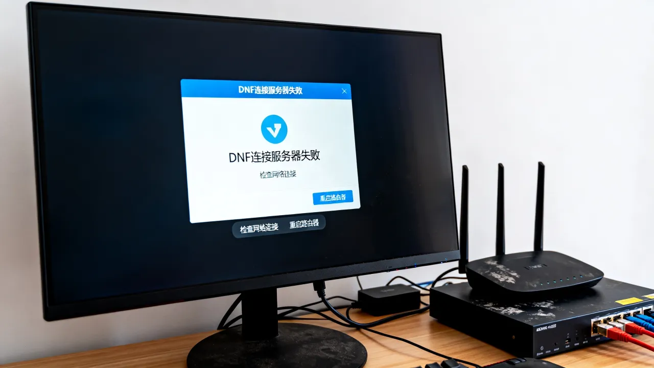 为什么DNF总是连接不上服务器失败怎么办，DNF连不上服务器
