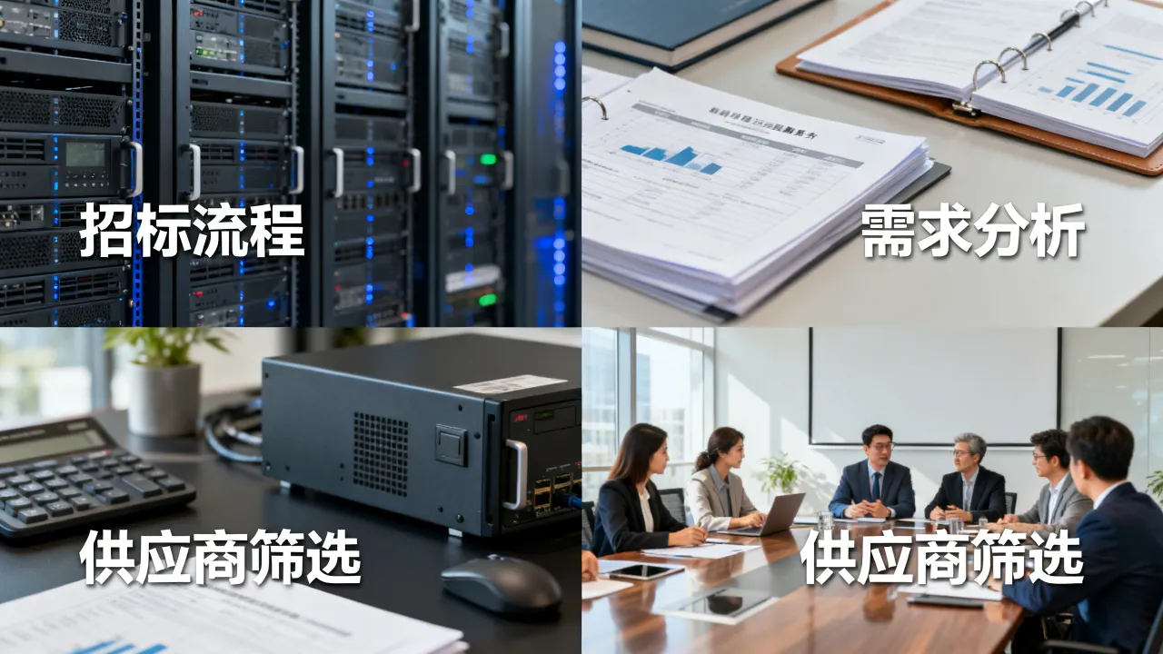 服务器运维服务招标具体怎么做？，有哪些关键流程