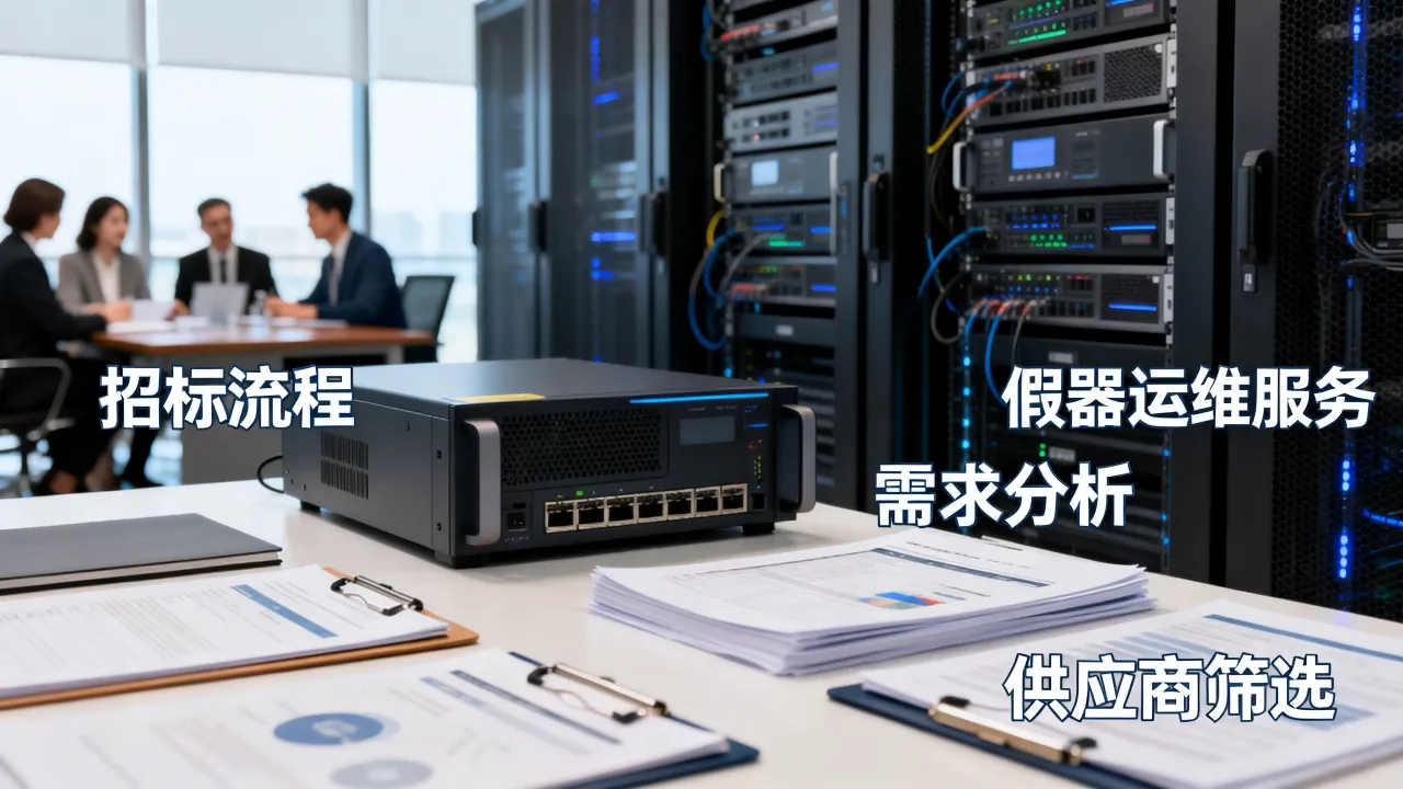 服务器运维服务招标具体怎么做？，有哪些关键流程