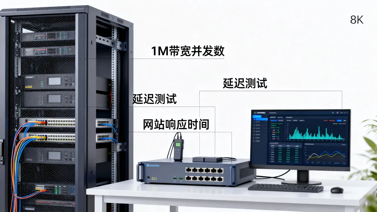 服务器1M网速能带多少人访问，网站卡不卡怎么测