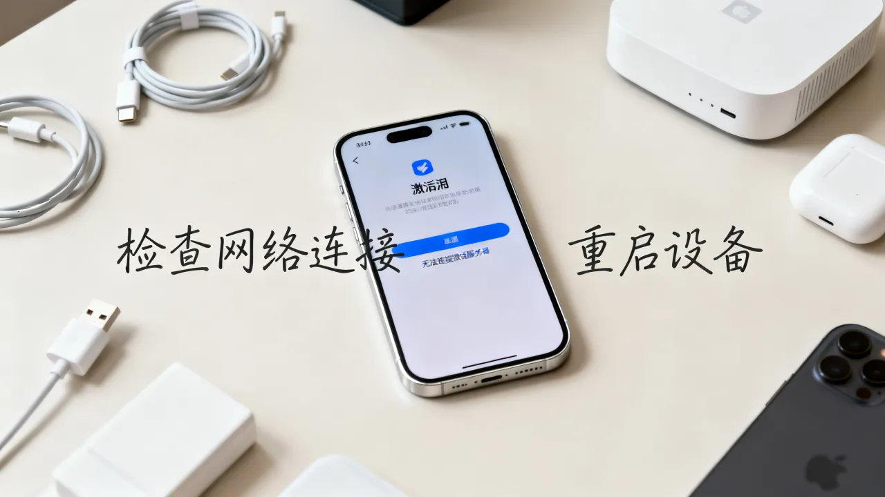 为什么iphone无法连接激活服务器出错，iphone激活服务器出错怎么解决