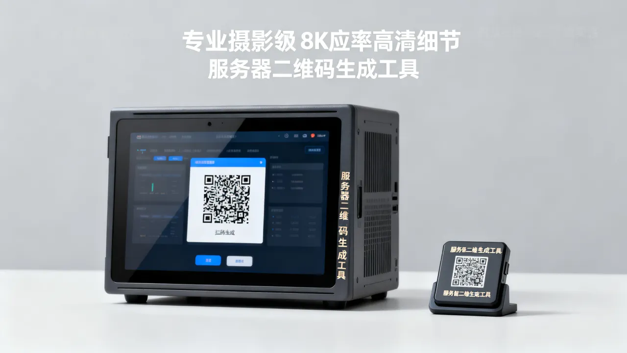 服务器怎么生成二维码下载？服务器二维码生成下载工具推荐