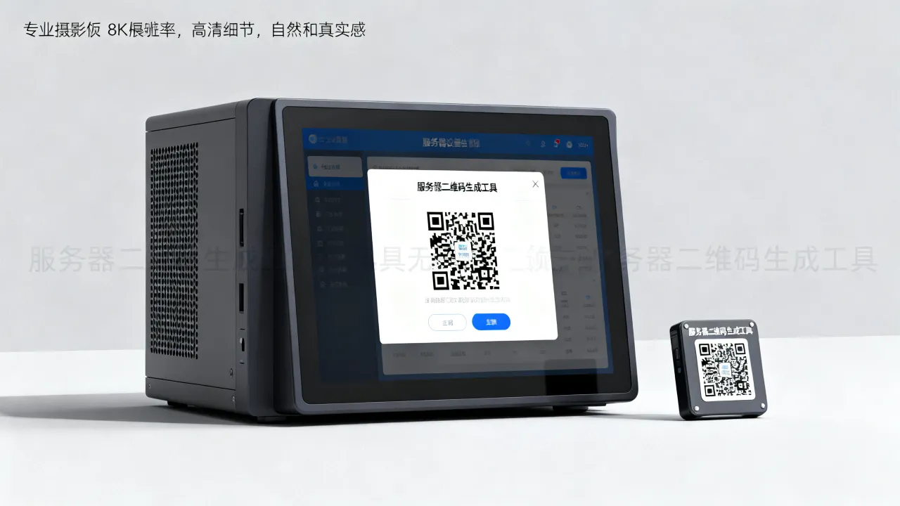 服务器怎么生成二维码下载？服务器二维码生成下载工具推荐