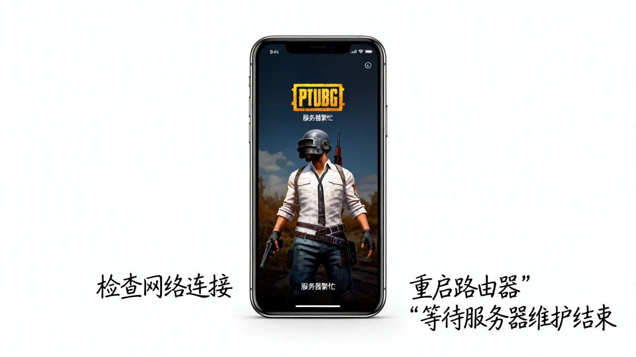 为什么登录pubg一直提示服务器繁忙，pubg登录服务器繁忙怎么解决