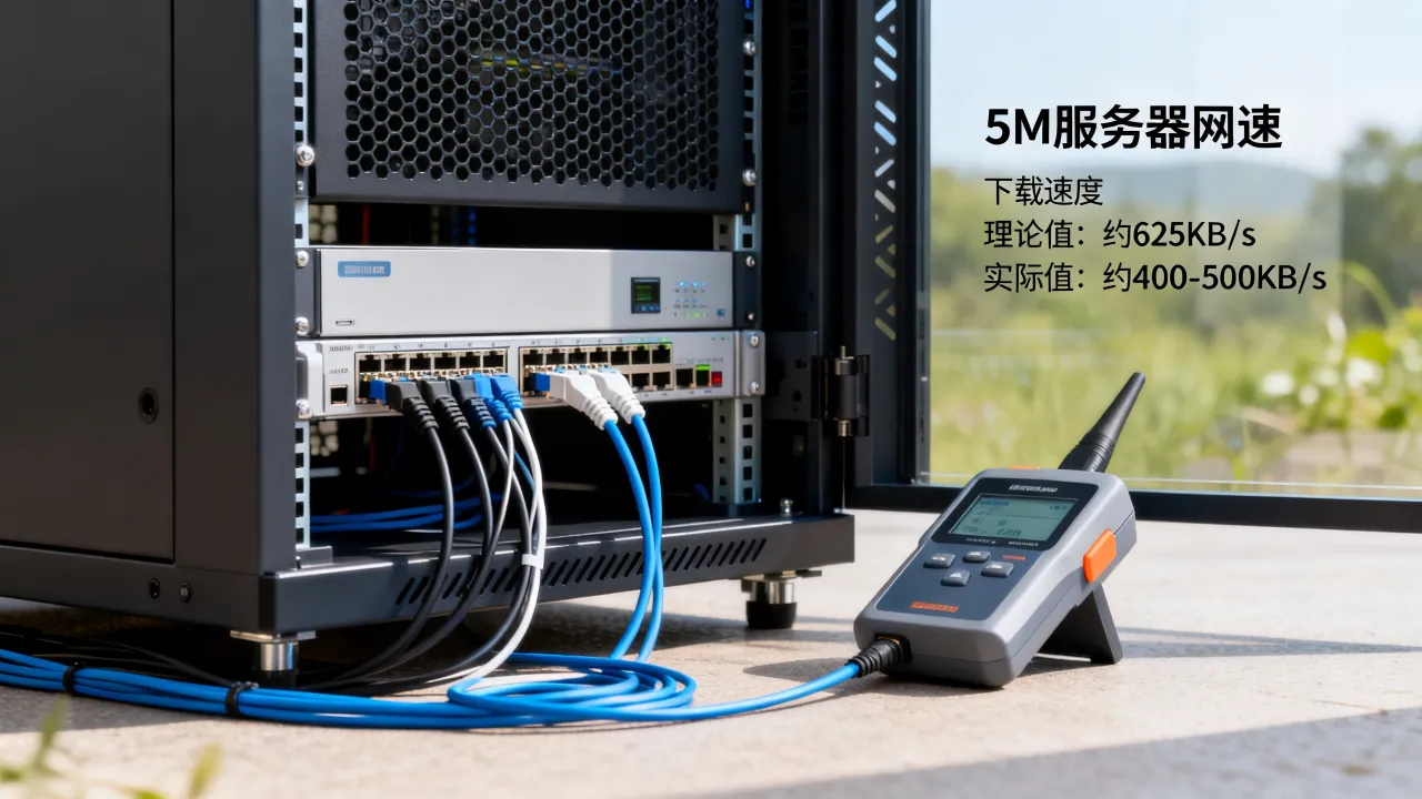 5m的服务器网速多少，下载速度到底能达到多少？