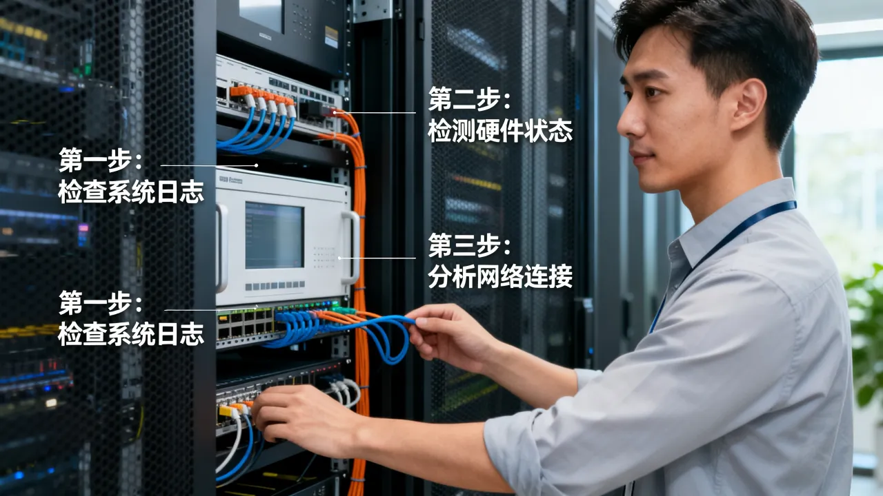 服务器警告是什么原因,运维排查步骤有哪些?