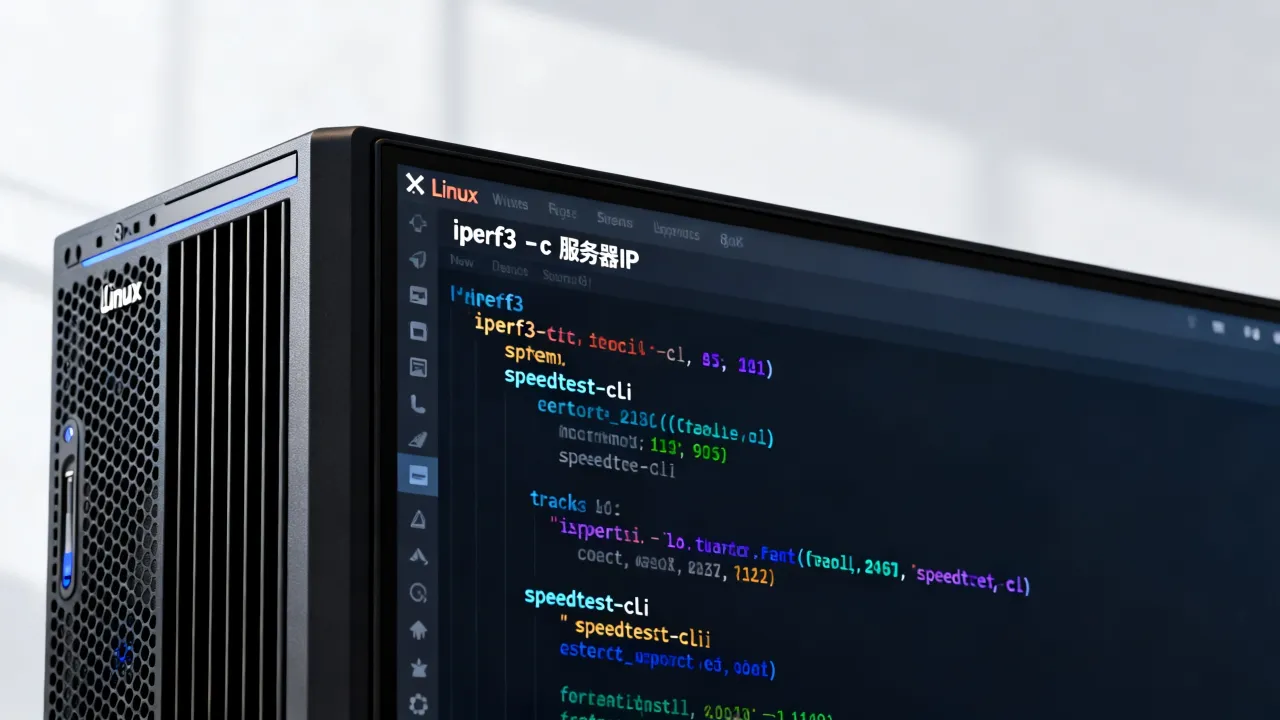 linux做服务器怎么测网速，用什么命令测试网络带宽速度