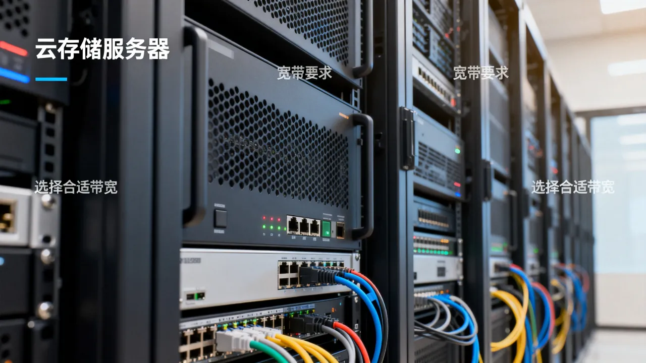云存储服务器宽带要求有哪些，如何选择合适带宽