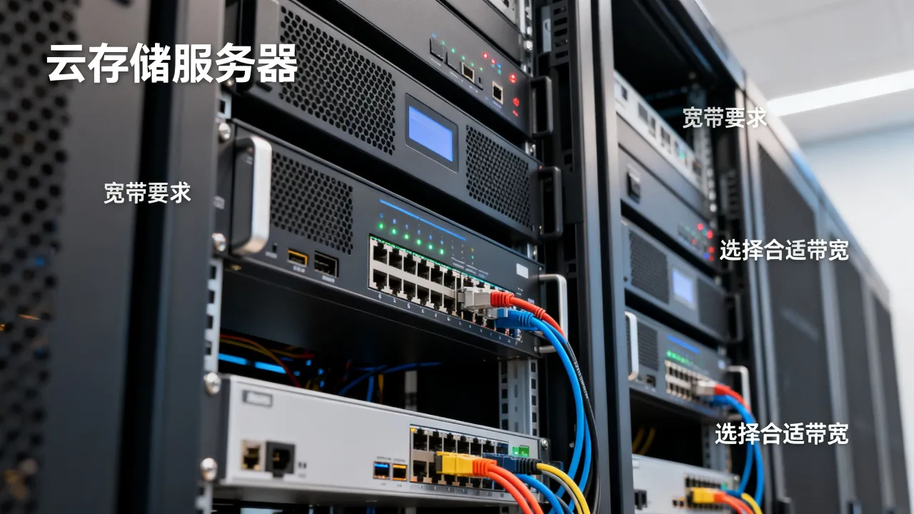 云存储服务器宽带要求有哪些，如何选择合适带宽