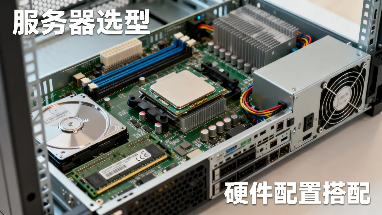 运维硬件网络服务器如何选型？服务器硬件配置怎么搭配最佳？