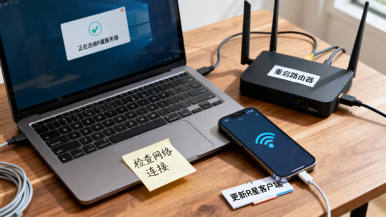 为什么r星一直正在连接服务器，r星连接服务器失败解决方法