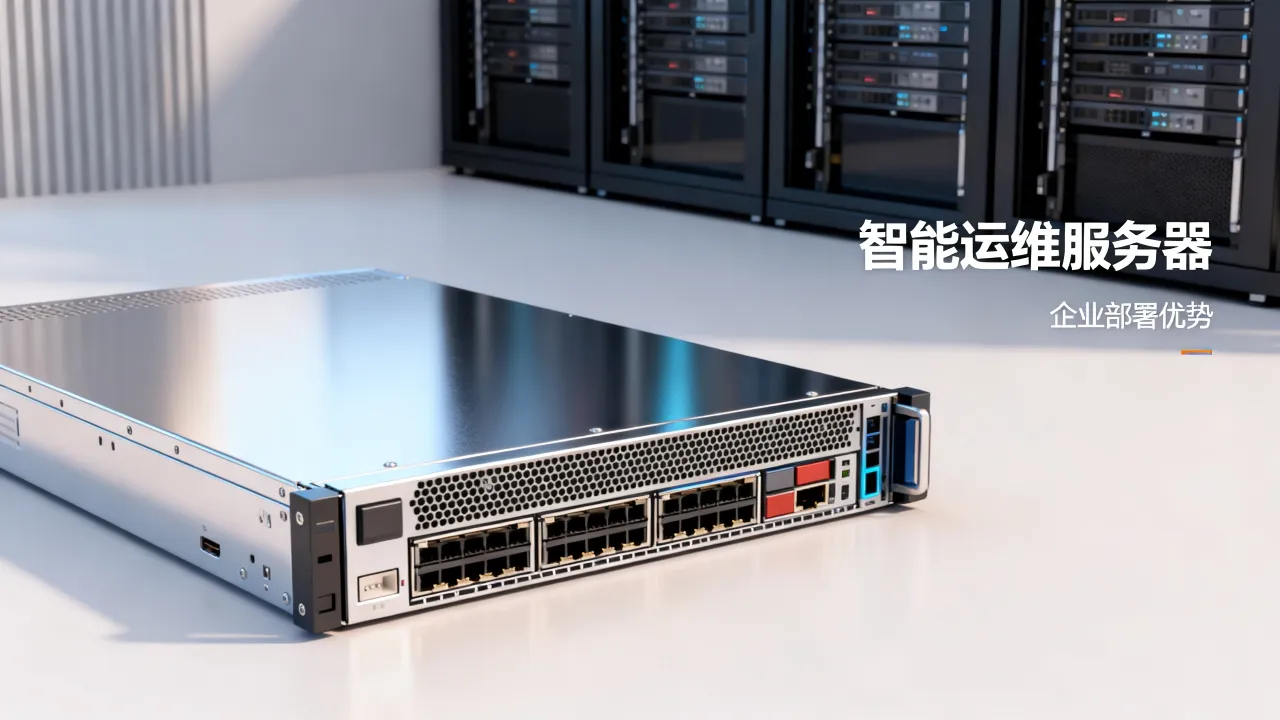 智能运维服务器是什么，企业部署智能运维服务器有哪些优势？