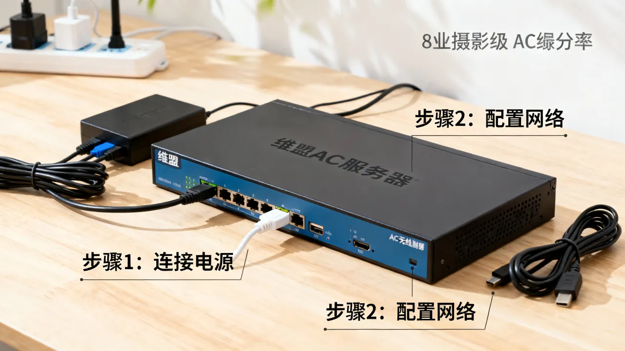 维盟AC服务器怎么设置？，AC无线控制器怎么配置