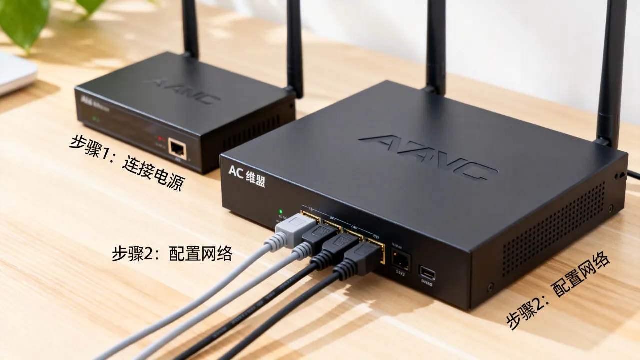 维盟AC服务器怎么设置？，AC无线控制器怎么配置