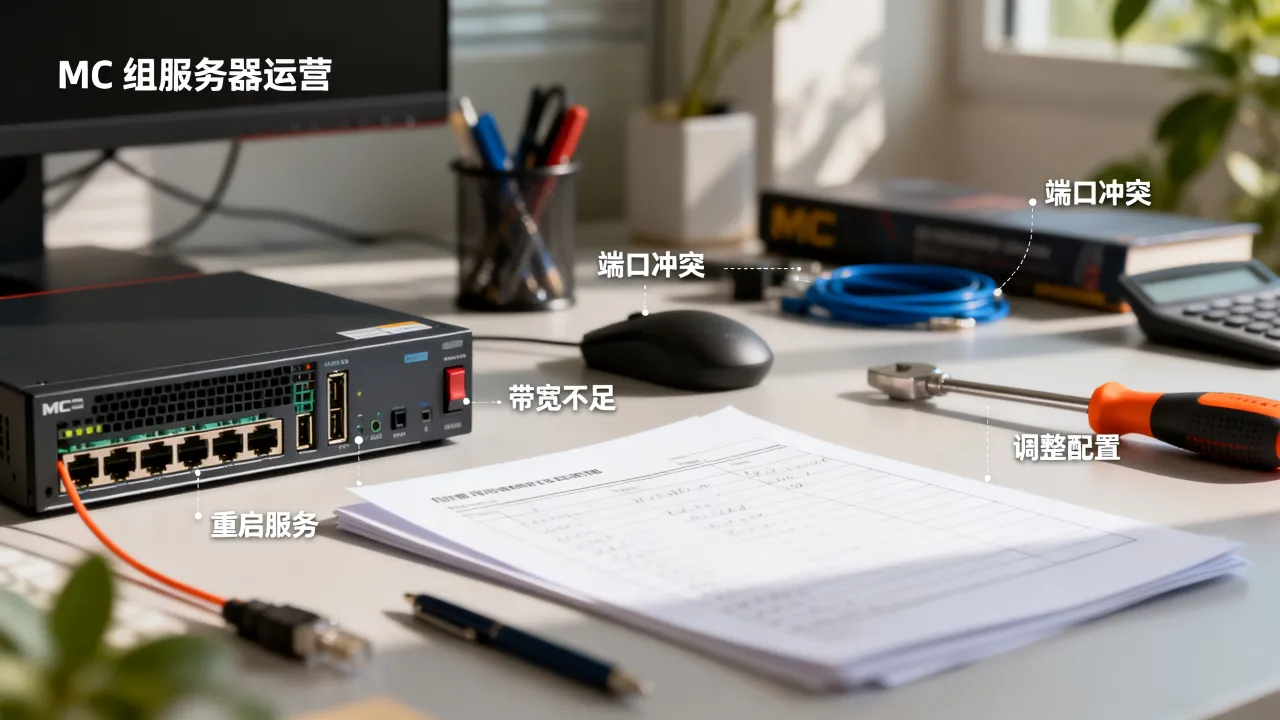 MC自组服务器运维有哪些常见问题？，怎么解决