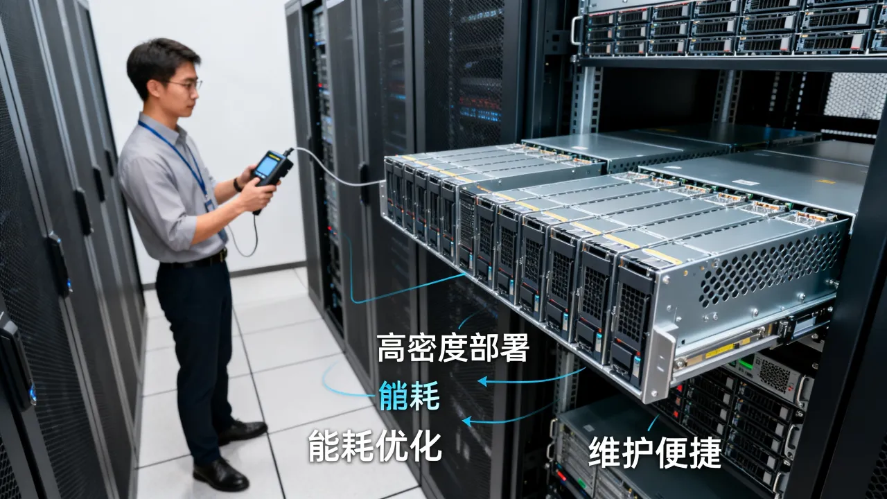 为什么选择刀片服务器，企业部署优势有哪些？
