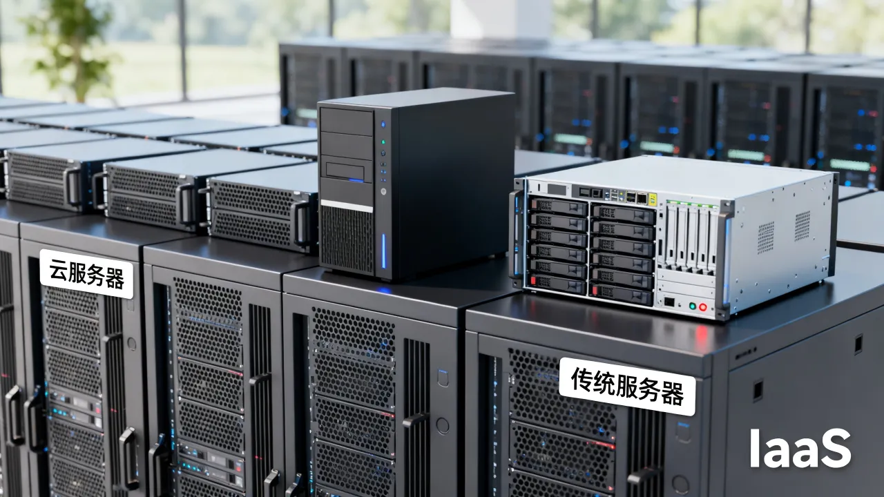 iaas为什么要用云服务器？，iaas云服务器和传统服务器有什么区别