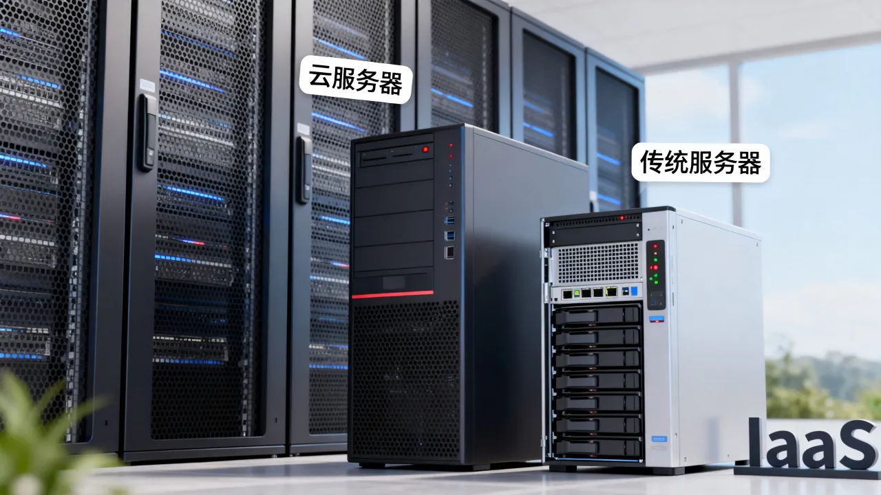 iaas为什么要用云服务器？，iaas云服务器和传统服务器有什么区别