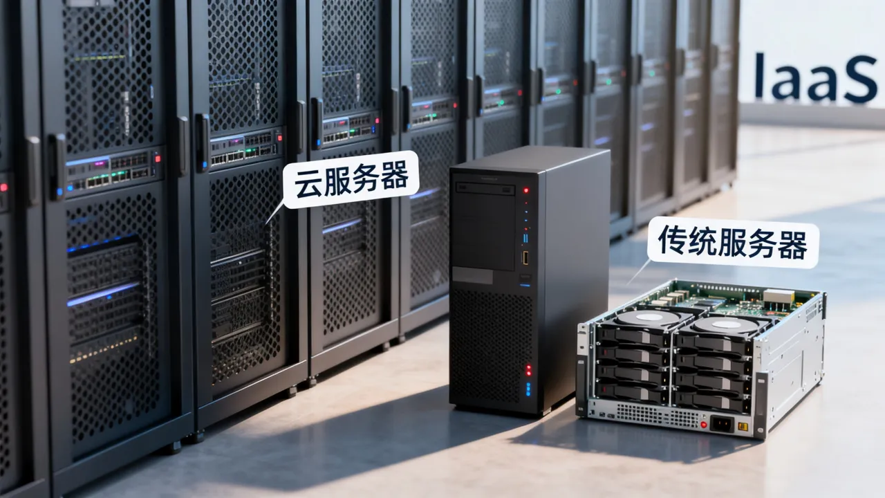 iaas为什么要用云服务器？，iaas云服务器和传统服务器有什么区别