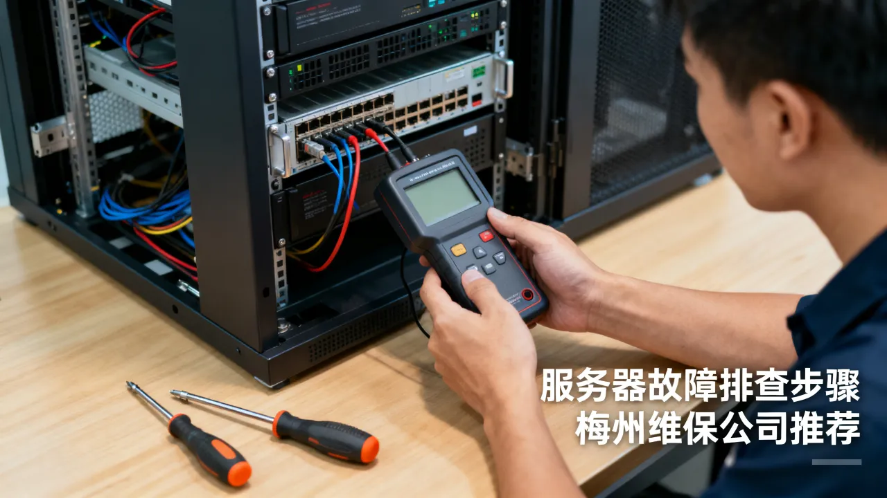 梅州服务器维保公司哪家好，服务器故障排查怎么做？