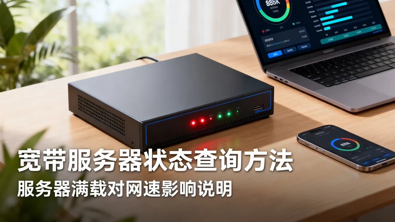 怎么查宽带服务器满了，宽带服务器满了会影响上网速度吗？