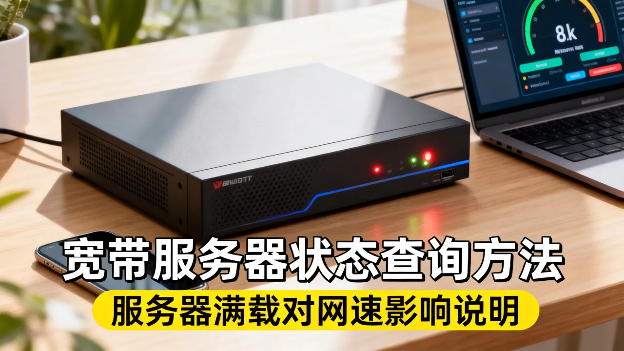 怎么查宽带服务器满了，宽带服务器满了会影响上网速度吗？