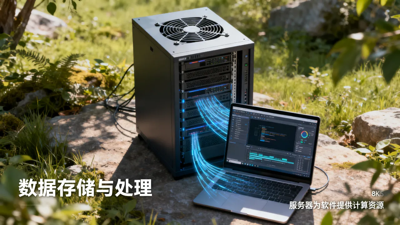 为什么软件要有服务器，服务器对软件有什么作用