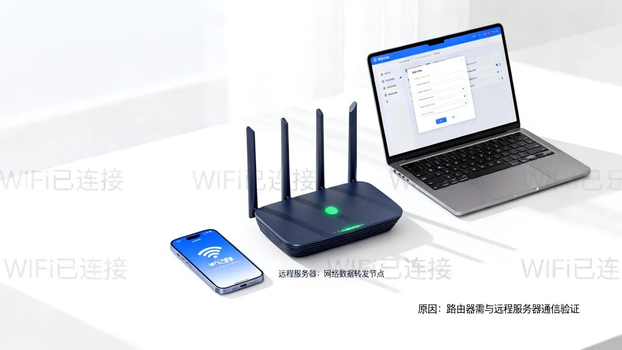为什么wifi会显示远程服务器？wifi显示远程服务器怎么回事