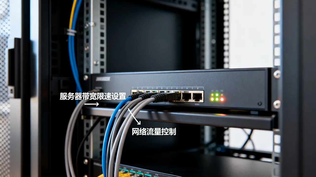 服务器可以限制网速嘛，服务器带宽限速怎么设置？