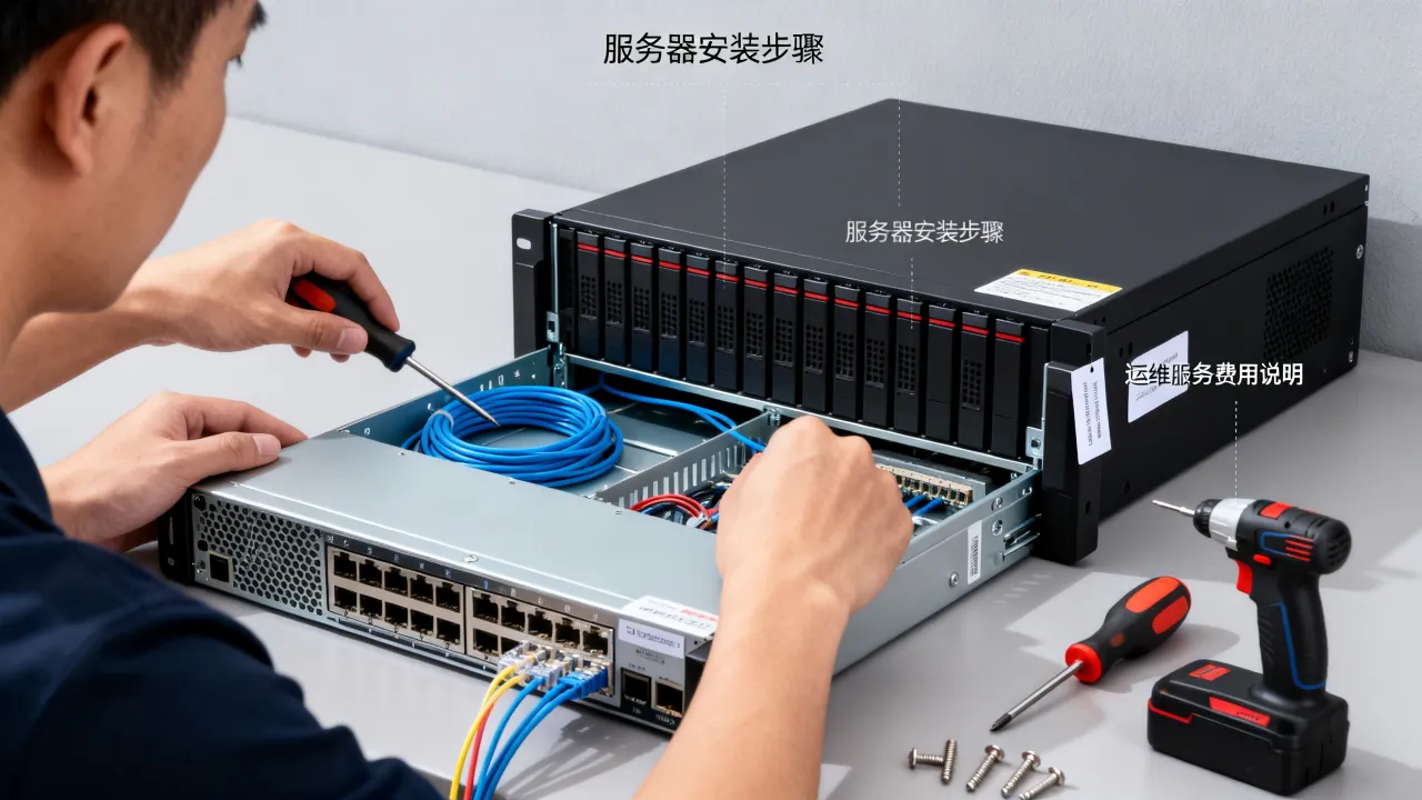 服务器安装费用高吗？运维服务怎么收费？