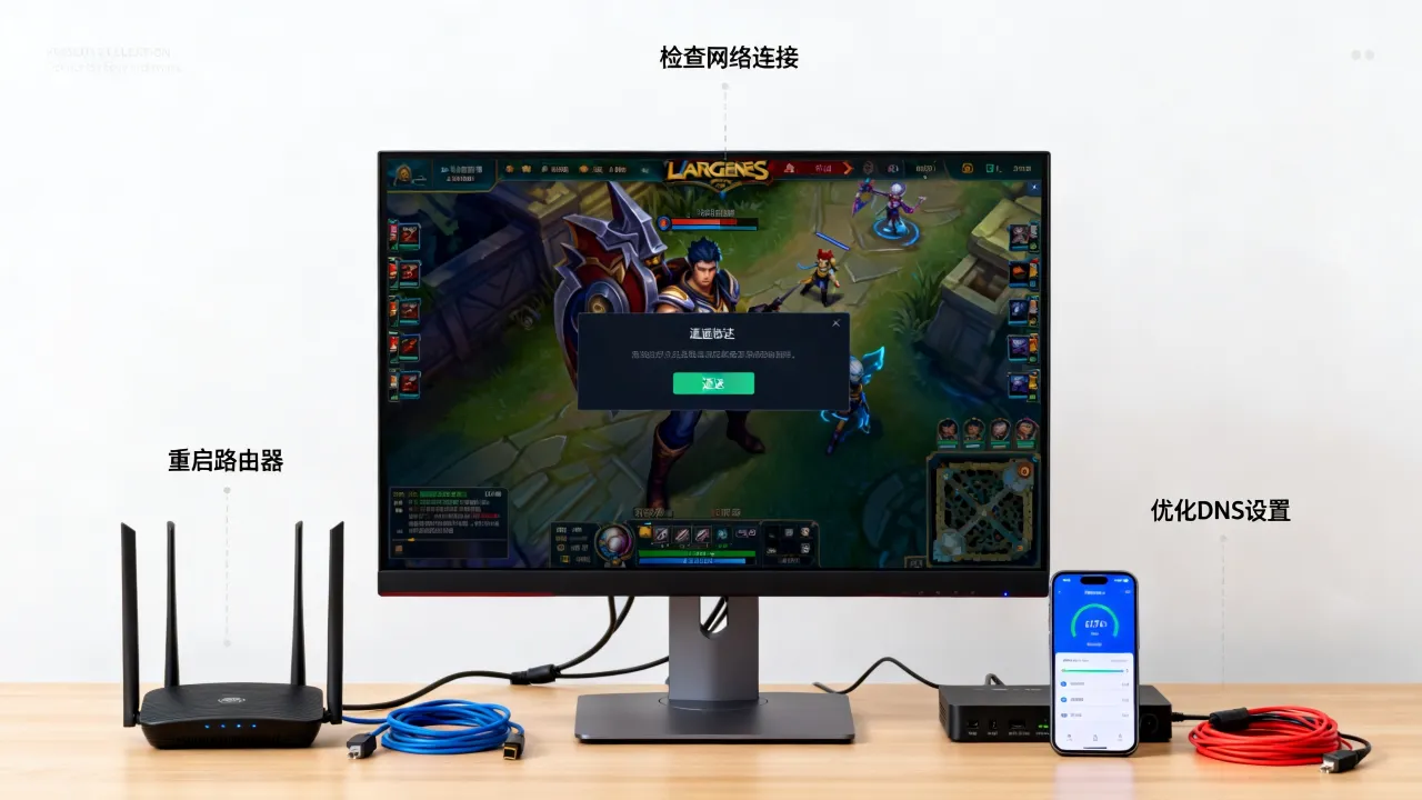 为什么玩lol常常服务器不好，英雄联盟延迟高卡顿怎么解决