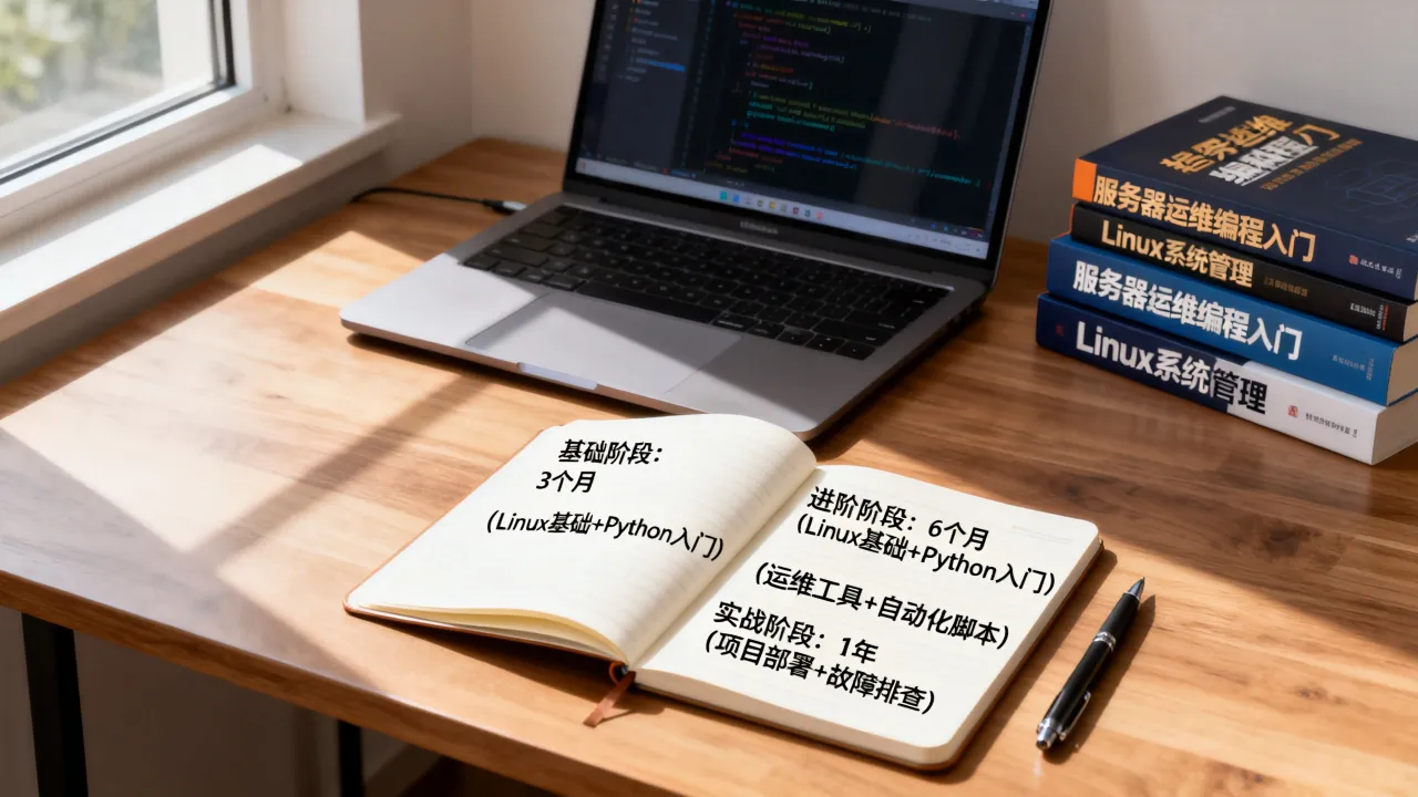服务器运维编程怎么学，零基础转行学习路线要多久