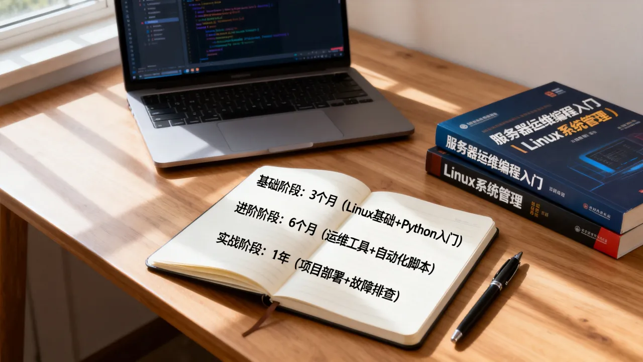 服务器运维编程怎么学，零基础转行学习路线要多久