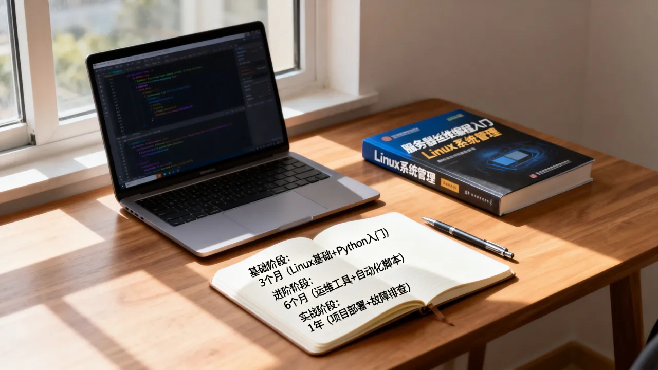 服务器运维编程怎么学，零基础转行学习路线要多久